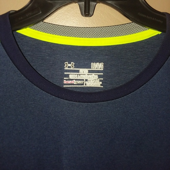Under Armour Men's Heatgear Shirt Large - Picture 2 of 8